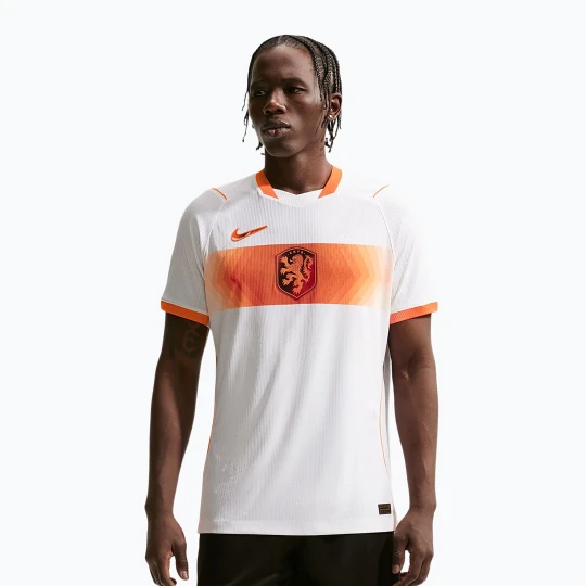 Zdjęcie produktu Koszulka piłkarska męska Nike Netherlands 2026/27 Match Away white/hyper crimson/black