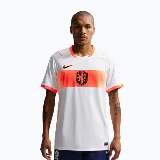Zdjęcie produktu Koszulka piłkarska męska Nike Netherlands 2026 Stadium Away white/hyper crimson/black