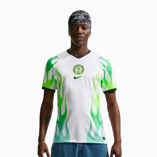 Zdjęcie produktu Koszulka piłkarska męska Nike Nigeria 2026 Stadium Away white/green glow/black