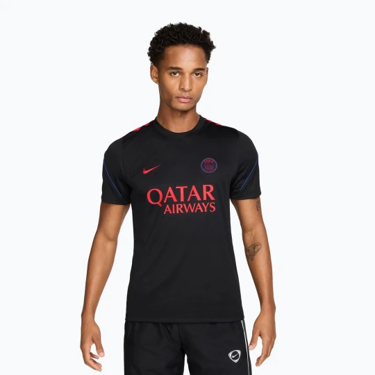 Zdjęcie produktu Koszulka piłkarska męska Nike Paris Saint-Germain Strike Soccer Dri-Fit black/hyper royal/global red/global red