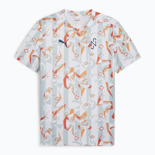 Zdjęcie produktu Koszulka piłkarska męska PUMA Neymar JR Creativity Jersey puma white / hot heat
