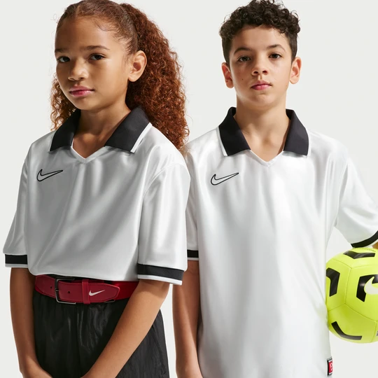 Zdjęcie produktu Koszulka piłkarska z krótkim rękawem dla dużych dzieci Nike Energy Dri-FIT - Biel