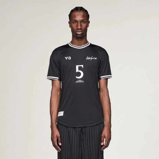 Zdjęcie produktu Koszulka piłkarska z krótkim rękawem Y-3 Jude Bellingham Adidas czarny