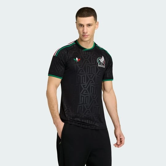 Zdjęcie produktu Koszulka piłkarska z trzeciego zestawu Meksyk 26 Adidas czarny