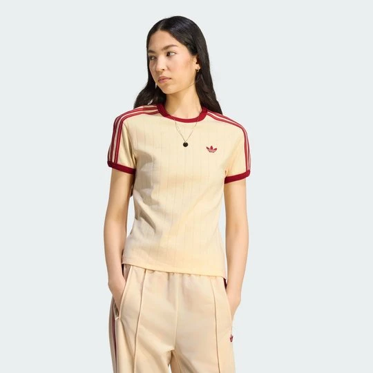 Zdjęcie produktu Koszulka Pinstripe Short Sleeve Slim Adidas