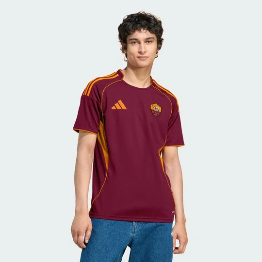 Zdjęcie produktu Koszulka podstawowa AS Roma 25/26 Adidas Legacy Burgundy
