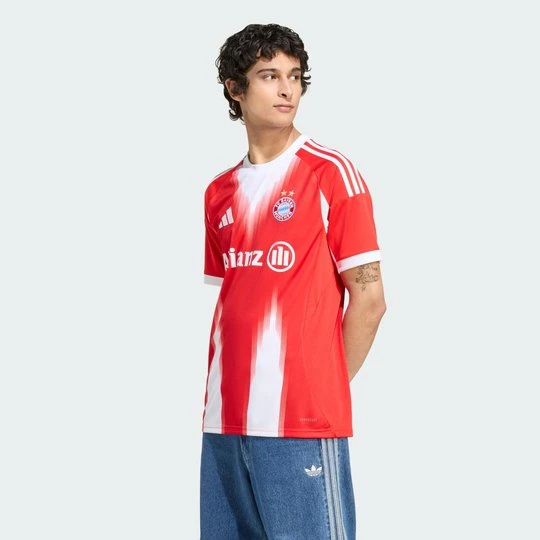 Zdjęcie produktu Koszulka podstawowa FC Bayern 25/26 (drużyna żeńska) Adidas czerwony