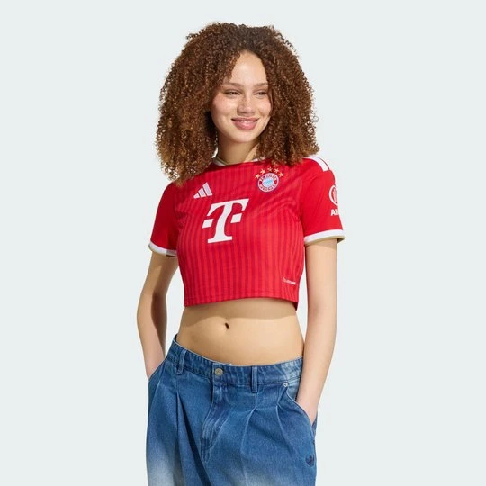 Zdjęcie produktu Koszulka podstawowa FC Bayern 26/27 Cropped Adidas