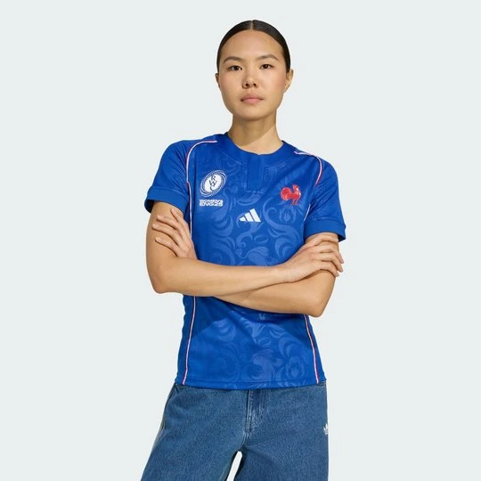 Zdjęcie produktu Koszulka podstawowa Francja Adidas Royal Blue