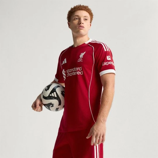 Zdjęcie produktu Koszulka podstawowa Liverpool FC 25 / 26 Authentic Adidas Strawberry Red