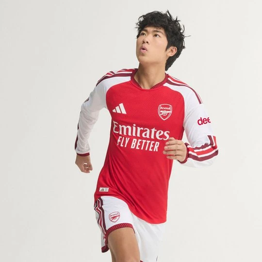 Zdjęcie produktu Koszulka podstawowa z długim rękawem Arsenal FC 26/27 Authentic Adidas Better Scarlet