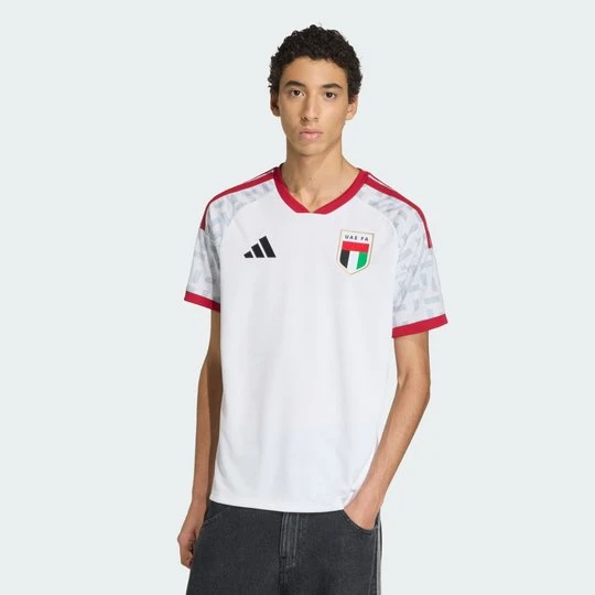 Zdjęcie produktu Koszulka podstawowa Zjednoczone Emiraty Arabskie 26 Adidas biały