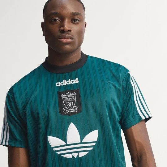 Zdjęcie produktu Koszulka poliestrowa Liverpool FC 95 Adidas Rich Green