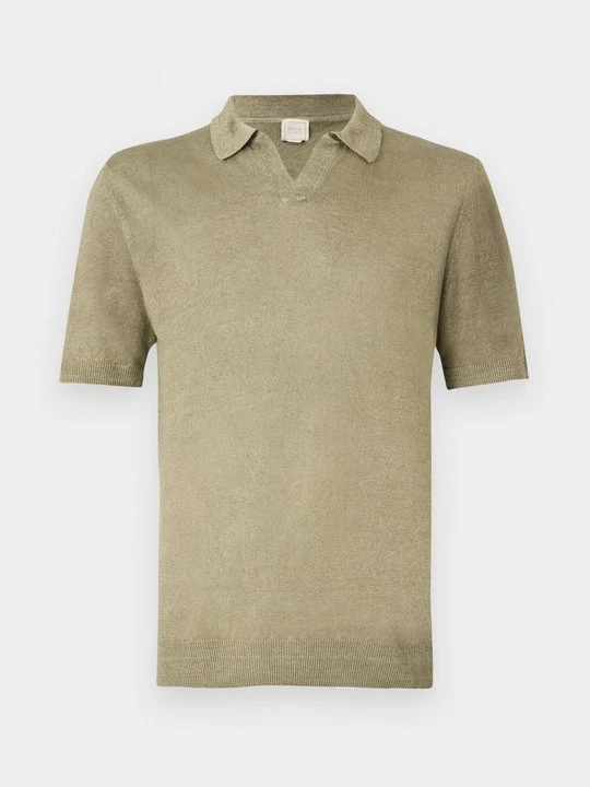 Zdjęcie produktu Koszulka polo 120% Lino zielony