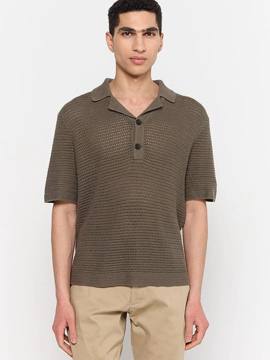 Zdjęcie produktu Koszulka polo Abercrombie & Fitch oliwkowy