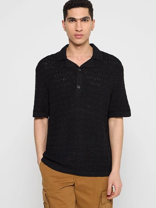 Zdjęcie produktu Koszulka polo Abercrombie & Fitch czarny
