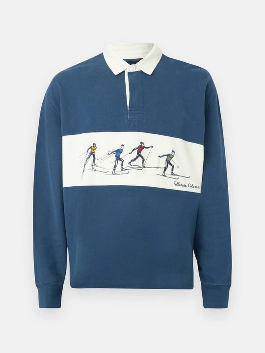 Zdjęcie produktu Koszulka polo Abercrombie & Fitch granatowy