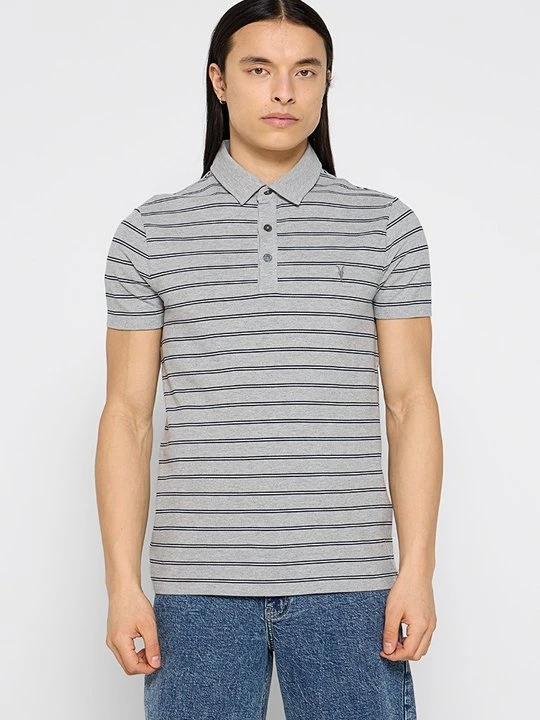 Zdjęcie produktu Koszulka polo AllSaints szary