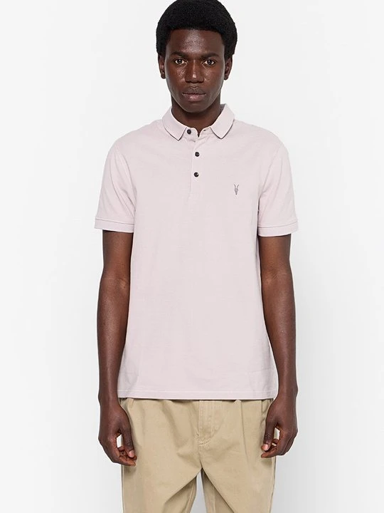 Zdjęcie produktu Koszulka polo AllSaints jasnoróżowy