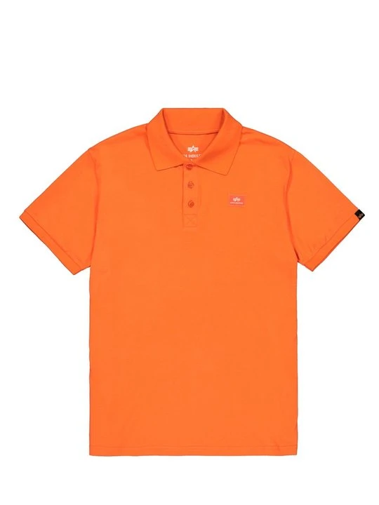 Zdjęcie produktu Koszulka polo Alpha Industries pomarańczowy