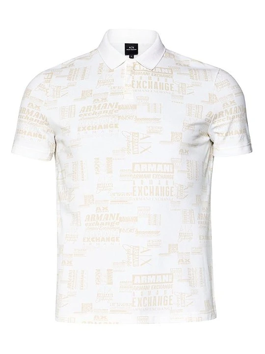 Zdjęcie produktu Koszulka polo Armani Exchange mleczny