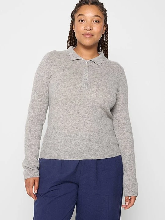 Zdjęcie produktu Koszulka polo AUTHENTIC CASHMERE szary