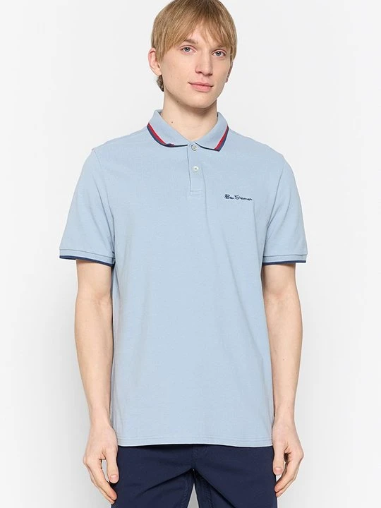 Zdjęcie produktu Koszulka polo Ben Sherman jasnoniebieski