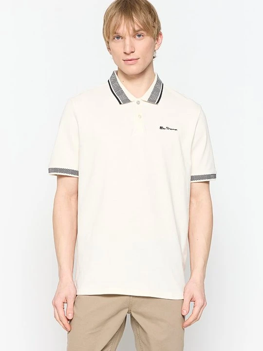 Zdjęcie produktu Koszulka polo Ben Sherman mleczny