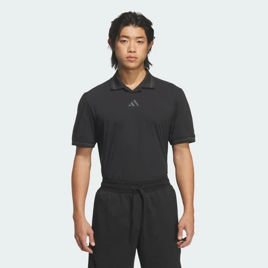 Zdjęcie produktu KOSZULKA POLO BEYOND VENT TWISTKNIT Adidas czarny