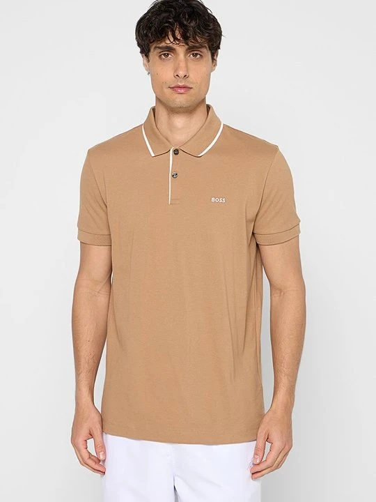 Zdjęcie produktu Koszulka polo Boss beżowy