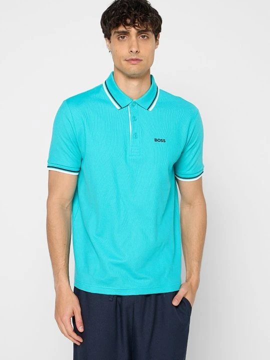 Zdjęcie produktu Koszulka polo Boss turkusowy