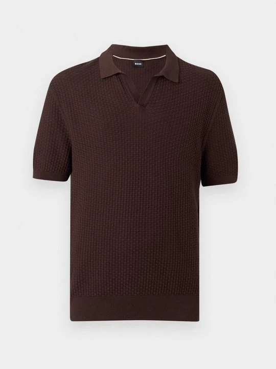 Zdjęcie produktu Koszulka polo Boss ciemnobrązowy