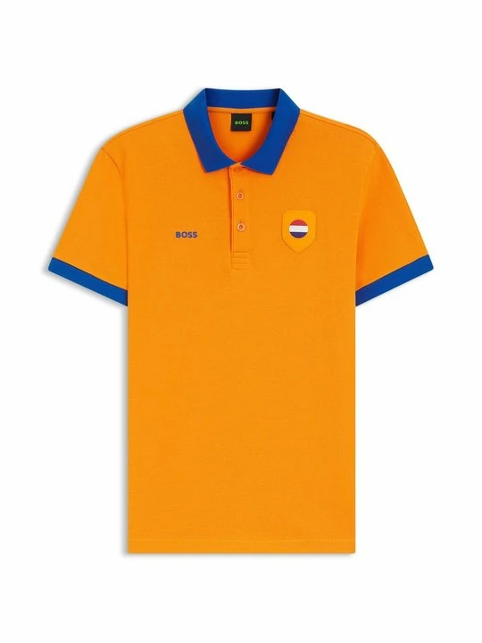 Zdjęcie produktu Koszulka polo Boss pomarańczowy