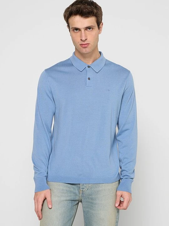 Zdjęcie produktu Koszulka polo Calvin Klein niebieski