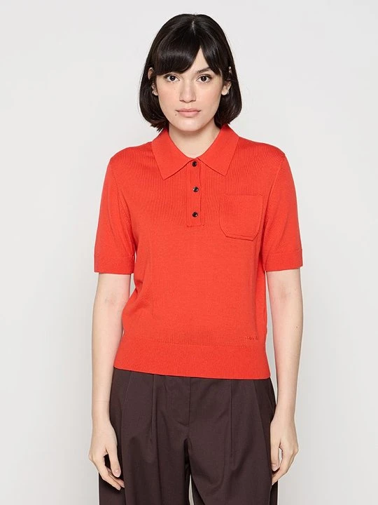 Zdjęcie produktu Koszulka polo Calvin Klein czerwony