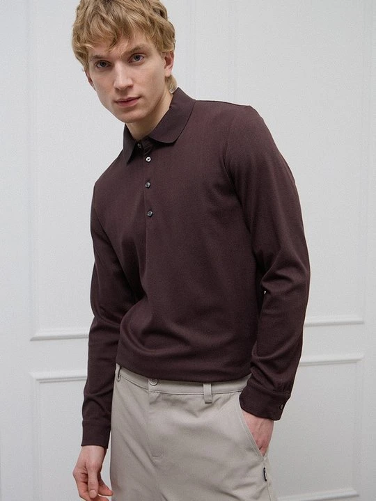 Zdjęcie produktu Koszulka polo Calvin Klein brązowy