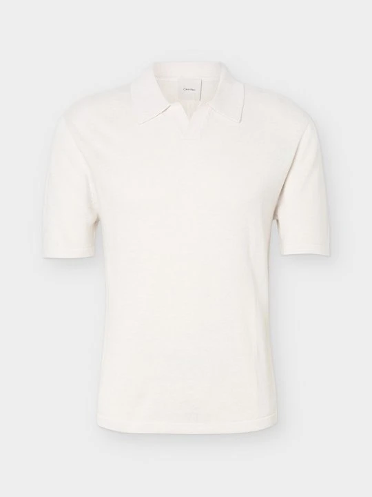 Zdjęcie produktu Koszulka polo Calvin Klein mleczny