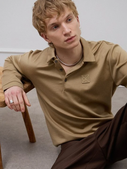 Zdjęcie produktu Koszulka polo Calvin Klein szary