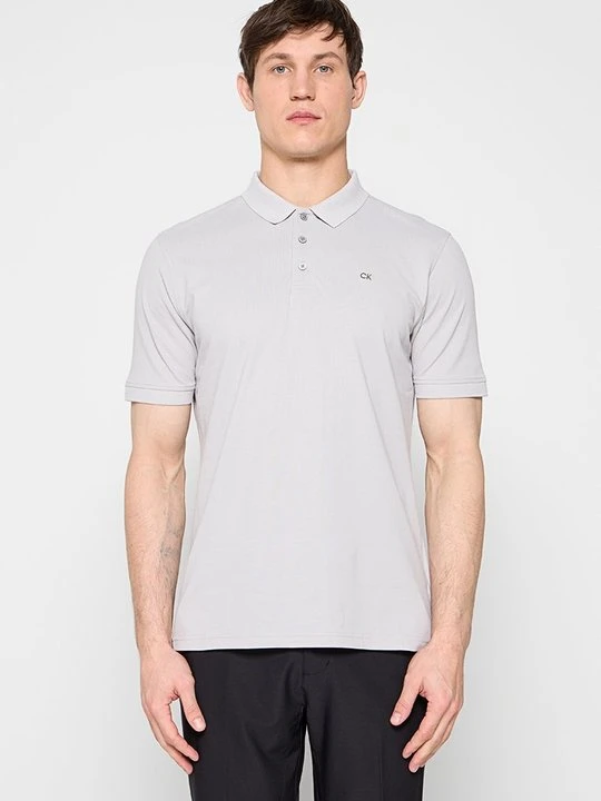 Zdjęcie produktu Koszulka polo Calvin Klein jasnoszary