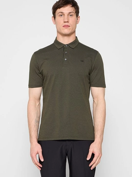Zdjęcie produktu Koszulka polo Calvin Klein oliwkowy