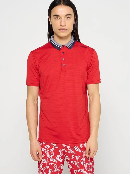 Zdjęcie produktu Koszulka polo Calvin Klein czerwony