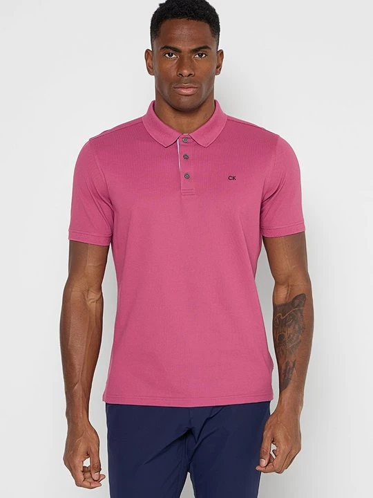 Zdjęcie produktu Koszulka polo Calvin Klein fioletowy