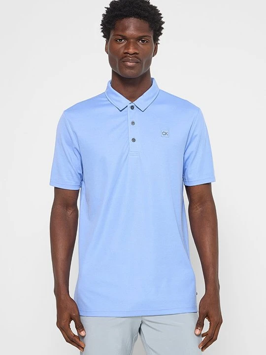 Zdjęcie produktu Koszulka polo Calvin Klein błękit królewski