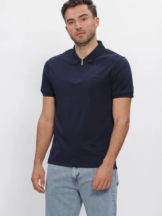 Zdjęcie produktu Koszulka polo Calvin Klein granatowy