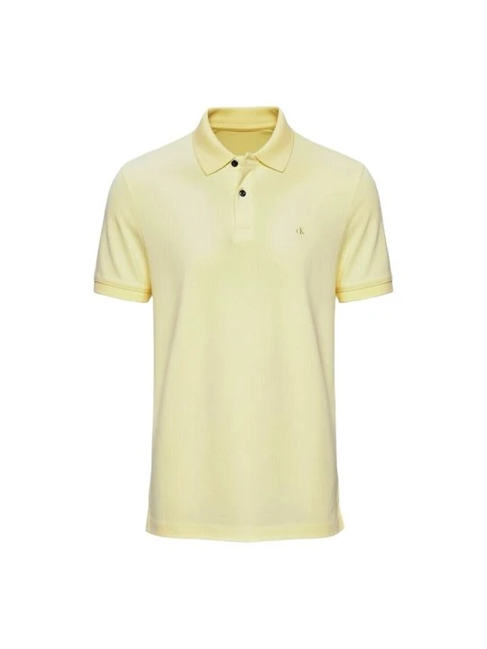 Zdjęcie produktu Koszulka polo Calvin Klein jasnożółty