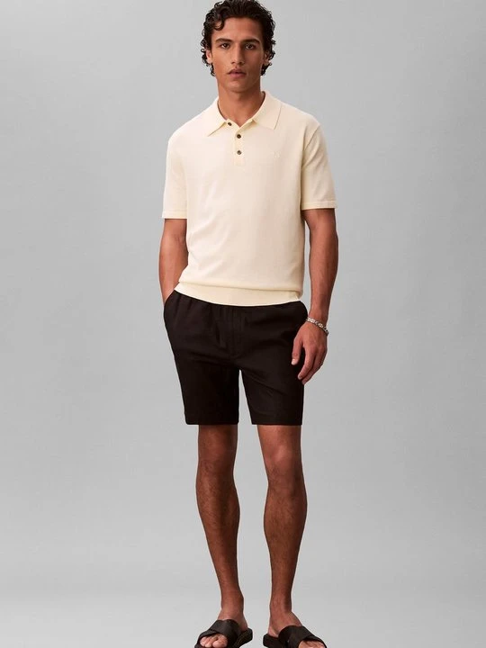 Zdjęcie produktu Koszulka polo Calvin Klein jasnożółty