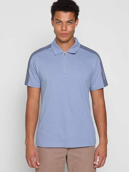 Zdjęcie produktu Koszulka polo Calvin Klein Jeans jasnoniebieski