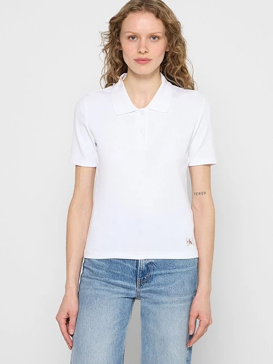 Zdjęcie produktu Koszulka polo Calvin Klein Jeans biały