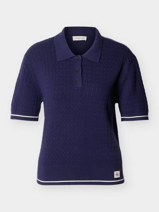 Zdjęcie produktu Koszulka polo Calvin Klein Jeans niebieski
