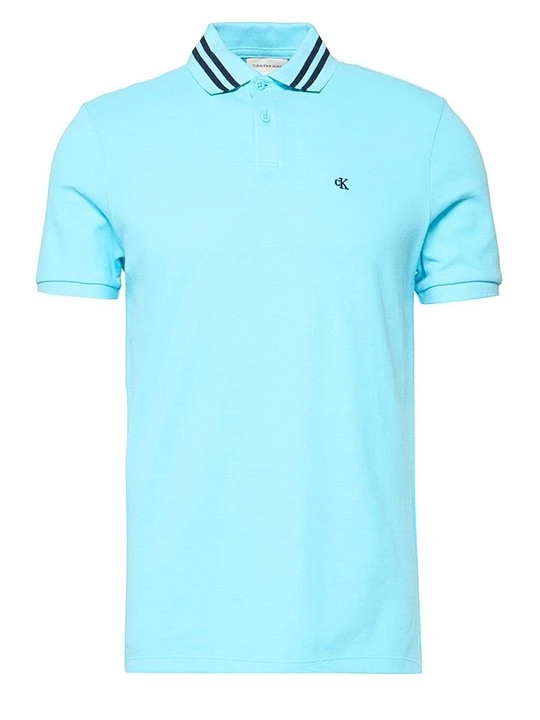 Zdjęcie produktu Koszulka polo Calvin Klein Jeans jasnoniebieski